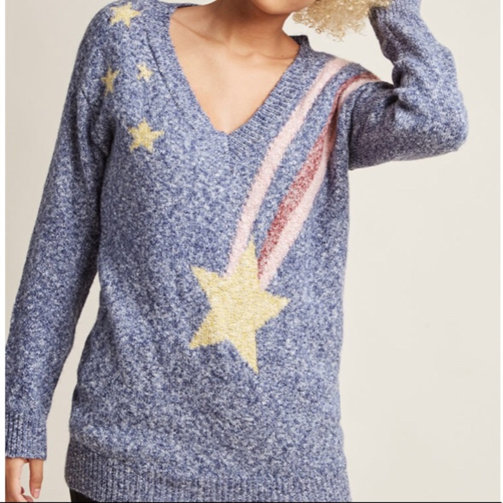 Modcloth Shooting Star oversized sweater